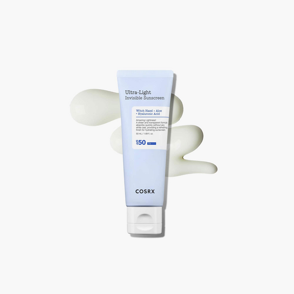 COSRX واقي شمسي خفيف للغاية وغير مرئي بعامل حماية SPF50 PA++++ سعة 50 مل