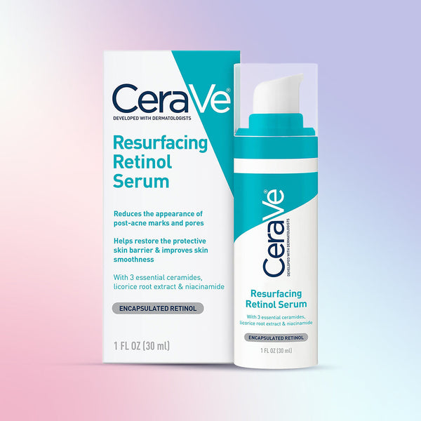 CeraVe Resurfacing Retinol Serum With Ceramides & Niacinamide For Blemish-Prone Skin 30 mL