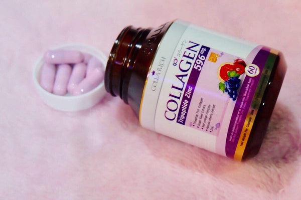 Colla Rich Collagen Peptide Zinc Vitamin C Acerola Cherry Extract