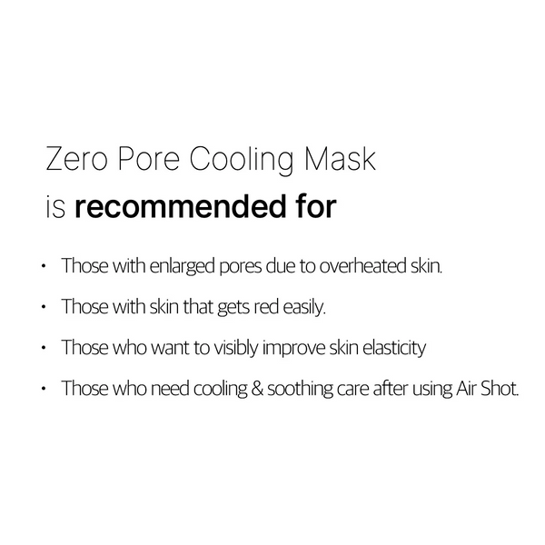 medicube Zero Pore Cooling Mask 27 g