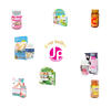 JP Natural Cosmetic Official Dietary Supplements 8 Variants