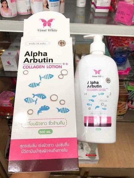 Alpha Arbutin Body Lotion Whitening Collagen Moisturizing Formula