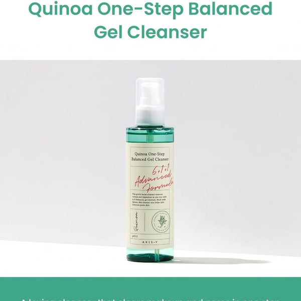 AXIS-Y Quinoa One Step Balanced Gel Cleanser 180ml / 6.08 fl. oz