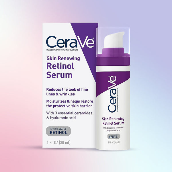 CeraVe Skin Renewing Retinol Serum, 1 fl oz 30 mL