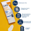 CeraVe Hydrating Sheer Sunscreen SPF 50 for Face and Body 75 mL