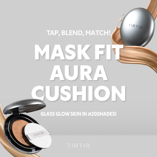TIRTIR Mask Fit Aura Silver Cushion Foundation 17C Fair Porcelain