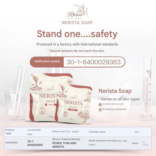 Nerista Soap Scrub Coffee Grounds Cleansing Bar