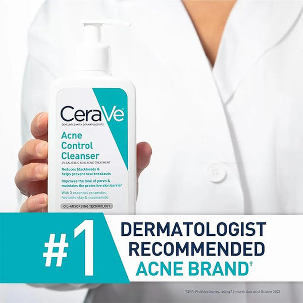 CeraVe Acne Treatment Salicylic Acid Cleanser 237 mL