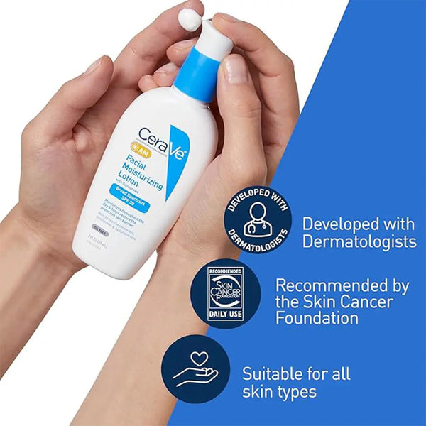 CeraVe Facial Moisturizing Lotion AM SPF 30, 89 mL