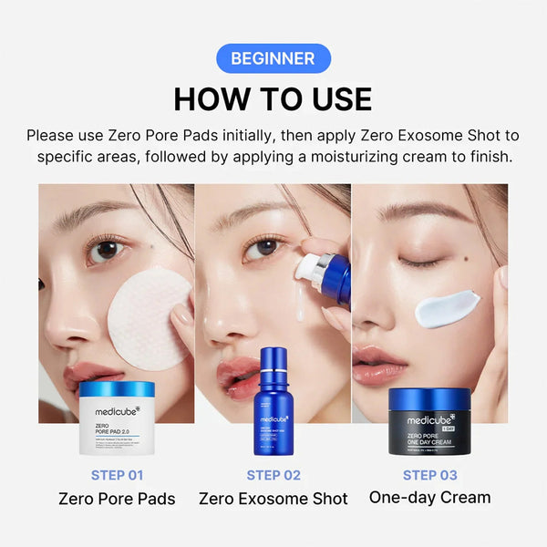 medicube One Day Exosome Shot Pore Ampoule 2000 30 mL