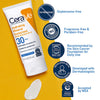 CeraVe Hydrating Sheer Sunscreen SPF 30 for Face and Body 75mL
