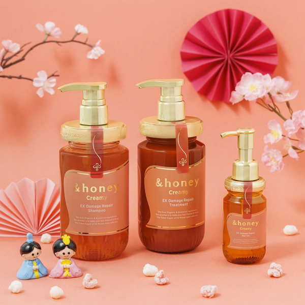 شامبو &honey Creamy EX لإصلاح التلف 450 مل