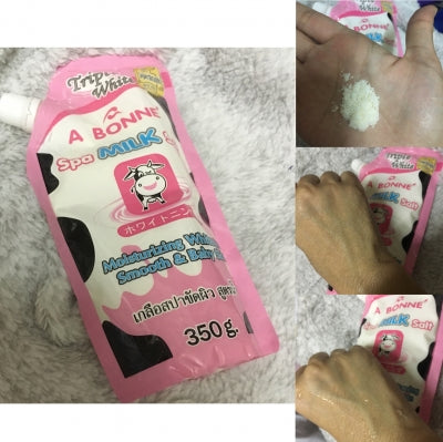 A BONNE’ Spa Milk Salt Moisturizing & Smooth Body Scrub