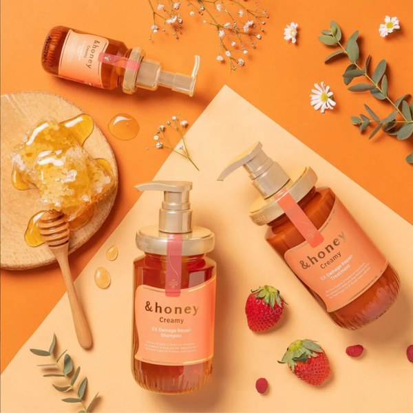 شامبو &honey Creamy EX لإصلاح التلف 450 مل