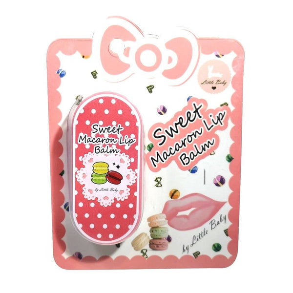 Little Baby Sweet Macaron Lip Balm SPF15 Moisturizing & UV Protection
