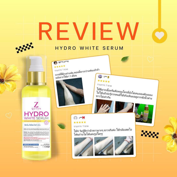 Z Queen Hydro White Serum Niacinamide Tranexamic Face Body Brightening