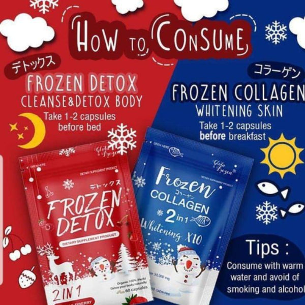 Frozen Collagen and Frozen Detox set