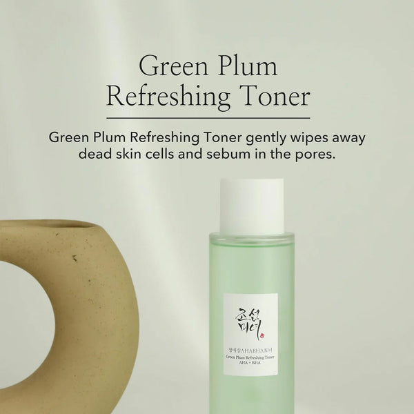 Beauty of Joseon Green Plum AHA + BHA Refreshing Face Toner For All Skin Types 150 mL