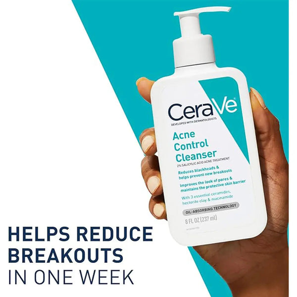 CeraVe Acne Treatment Salicylic Acid Cleanser 237 mL