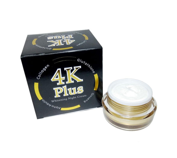 4K Plus Whitening Cream Day SPF15 PA+++ Night Brightening Care