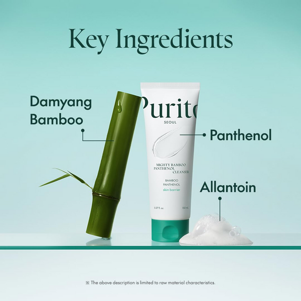 PURITO Mighty Bamboo Panthenol Cleanser 150mL
