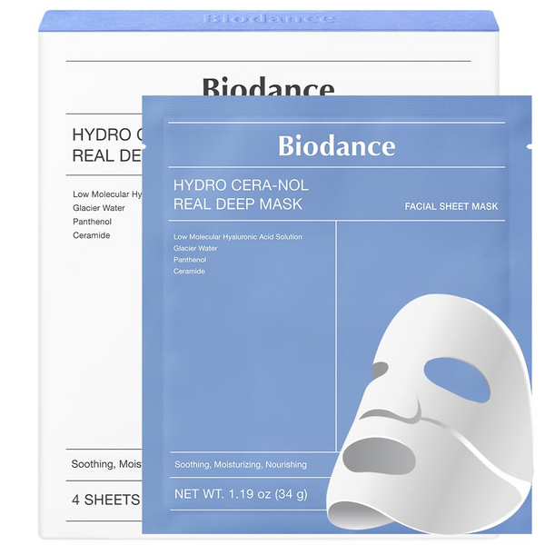 BIODANCE Hydro Cera-nol Real Deep Mask 1.19oz(34g) x 4ea