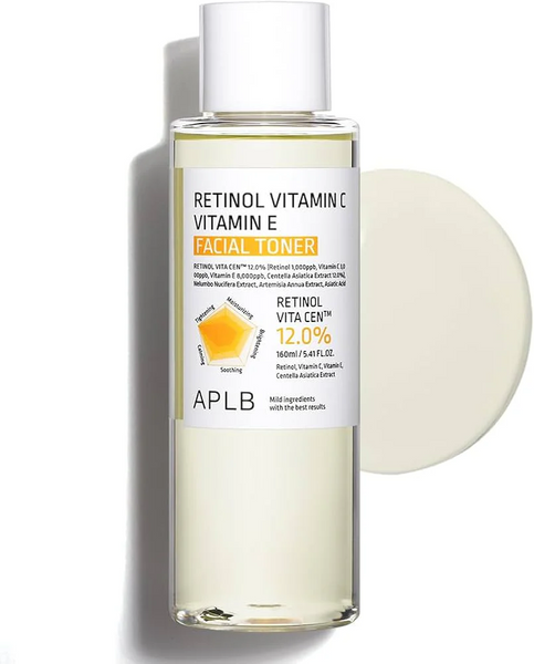 APLB Retinol Vitamin C Vitamin E Facial Toner 160mL