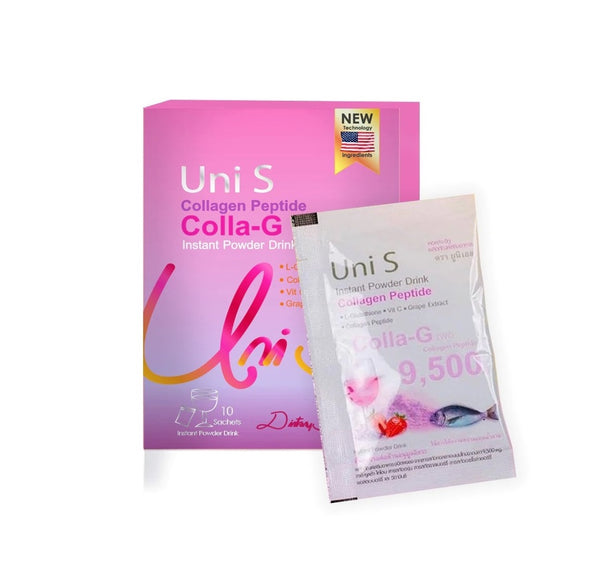 Uni S Collagen Peptide Colla-G II Instant Powder Drink