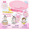 Jellys Snail Candy Scrub 2 in 1 Exfoliating Spa Mask Soap