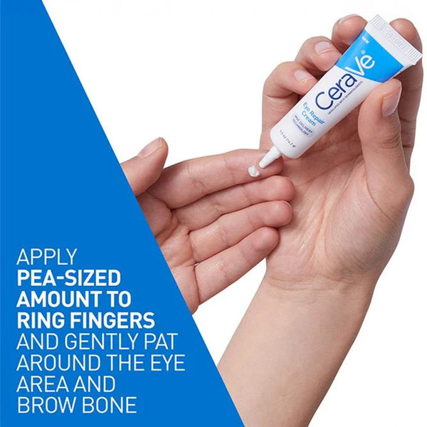 CeraVe Eye Repair Cream With Hyaluronic Acid For Dark Circles & Puffiness 14 mL