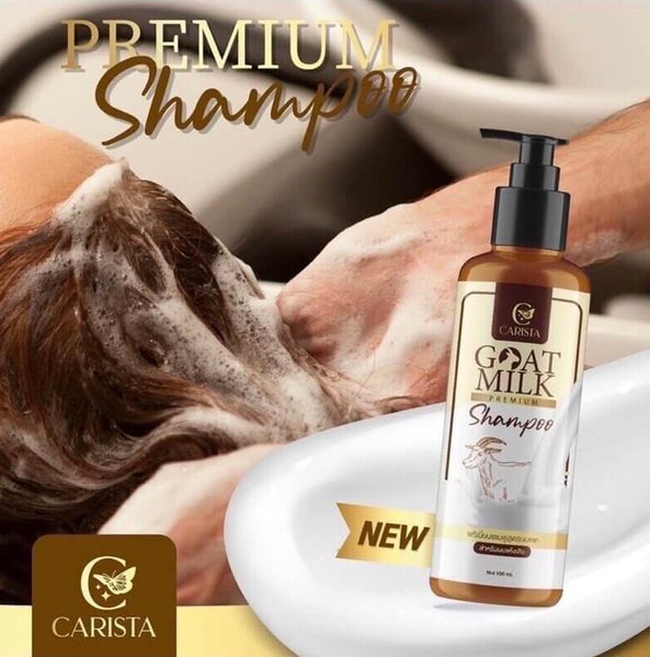 Carista Goat Milk Premium Shampoo Nourishing & Gentle Hair Cleanser