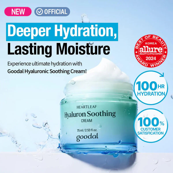 Goodal Heartleaf Soothing Hyaluron Soothing Cream 75 مل