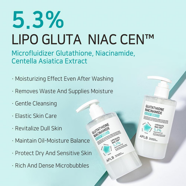 APLB Glutathione Niacinamide Body Wash 300mL