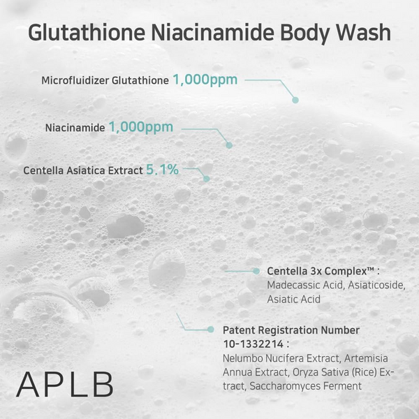 APLB Glutathione Niacinamide Body Wash 300mL