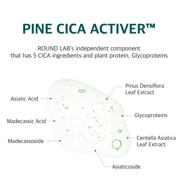 ROUND LAB Pine Calming Cica Ampoule 30mL