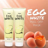 Mistine Egg White Peel Off Mask Blackhead Whitehead Removing Facial Care