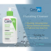 CeraVe Hydrating Cleanser  for Normal to Dry skin with Hyaluronic Acid and Ceramides 236 mL