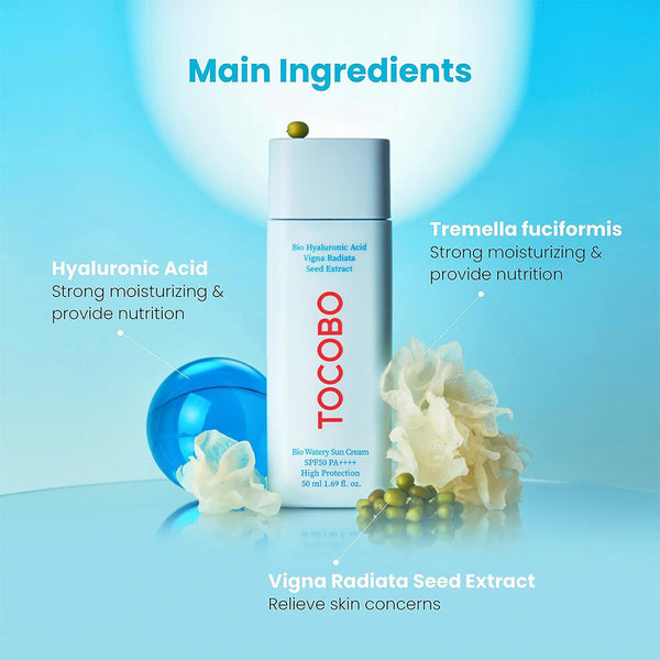 TOCOBO Bio Watery Sun Cream SPF50+ PA++++ 50 mL