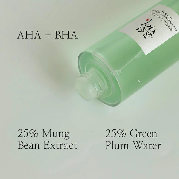 Beauty of Joseon Green Plum AHA + BHA Refreshing Face Toner For All Skin Types 150 mL