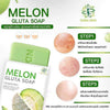 Melon Gluta Soap Glutathione Vitamin B3 Bright Fresh Skin
