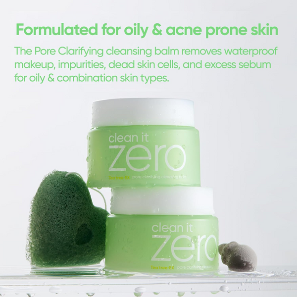 BANILA CO Clean It Zero Tea Tree EX Pore Clarifying Cleansing Balm