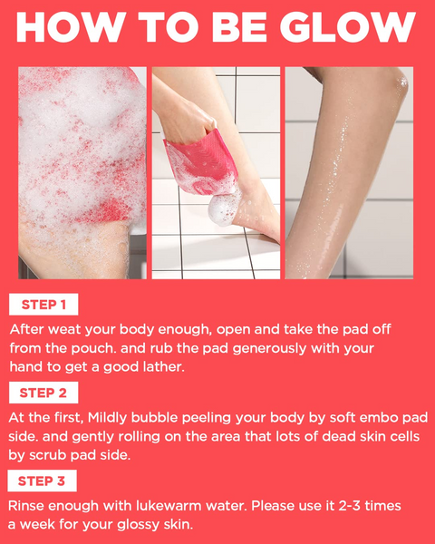 Mom’s Bath Recipe Body Peeling Pad Strong (8 قطع)