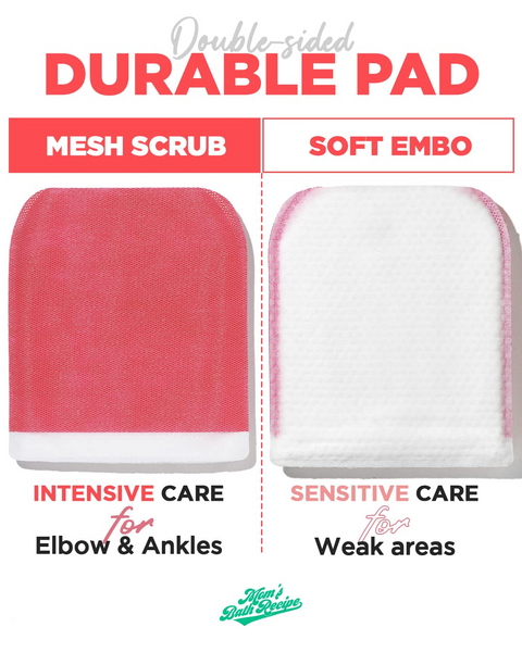 Mom’s Bath Recipe Body Peeling Pad Strong (8 قطع)