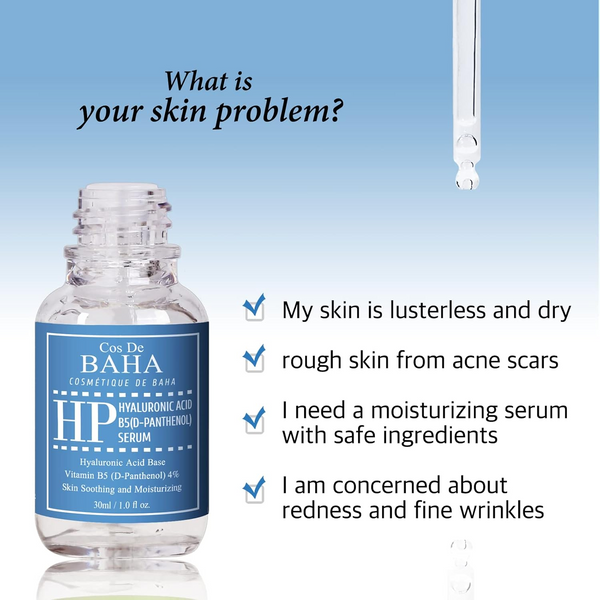 Cos De BAHA Hyaluronic Acid B5, D-Panthenol 30 mL