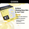 COSRX Advanced Snail Mucin Glass Glow Hydrogel Face Masks 3ea