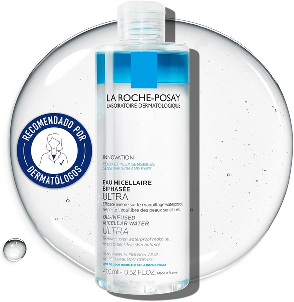 LA ROCHE-POSAY ماء ميسيلار زيتي فائق 400 مل