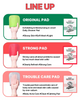 Mom’s Bath Recipe Body Peeling Pad Strong (8 قطع)