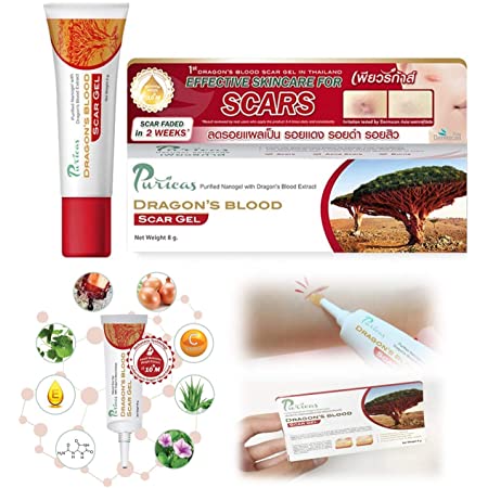 Puricas Dragon’s Blood Scar Gel Concentrated Red Spots Care