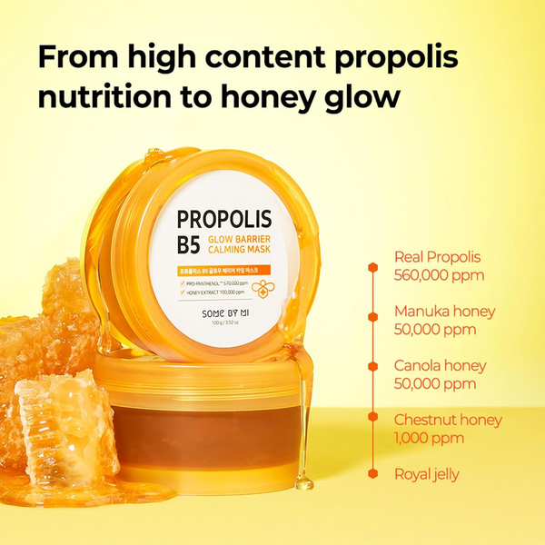 SOME BY MI Propolis B5 Glow Barrier Calming Mask 100g