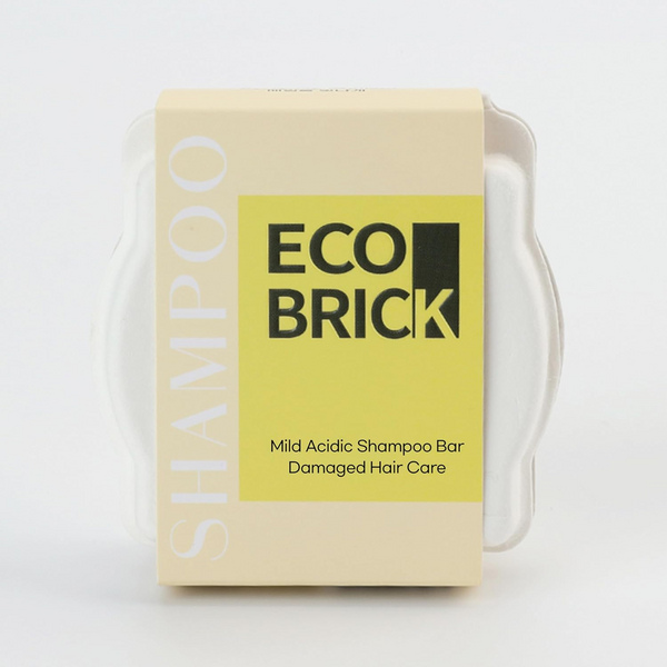 ECOBRICK Mild Acidic Shampoo Bar - Damaged Hair Care